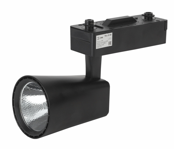 Светильник трековый ЭРА TR4 - 20 BK 20Вт черный COB