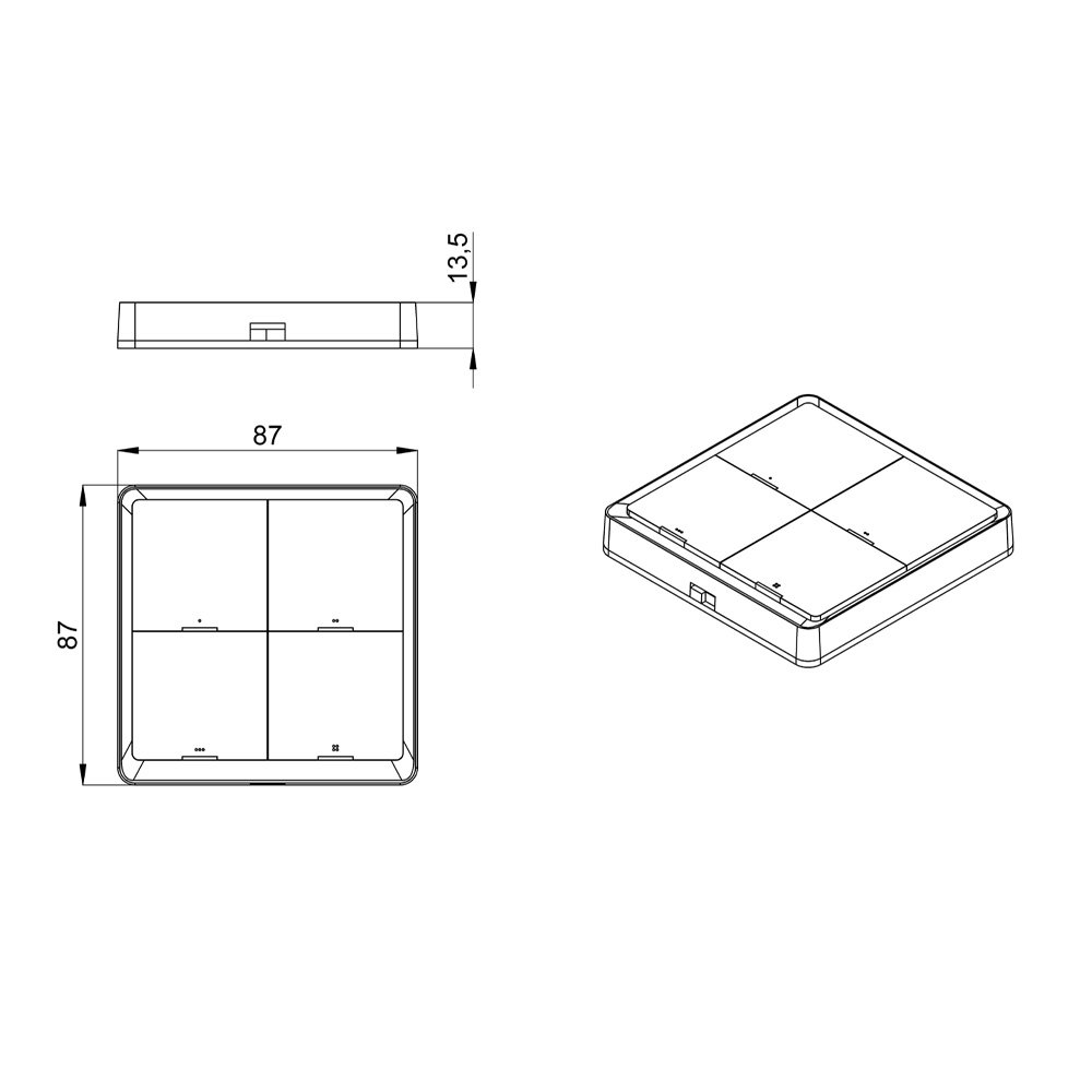 Габаритный чертёж