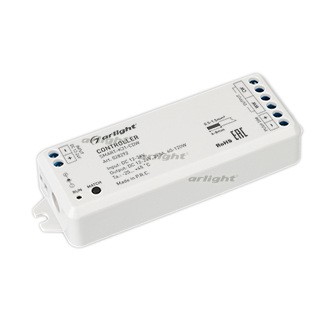 Arlight Контроллер SMART-K31-CDW (12-24V, 2x5A, 2.4G) (ARL, IP20 Пластик, 5 лет)