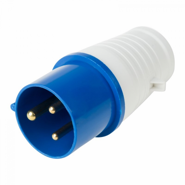 Вилка кабельная 023  32А 2Р+РЕ 220В IP44 переносная REXANT 11-8903