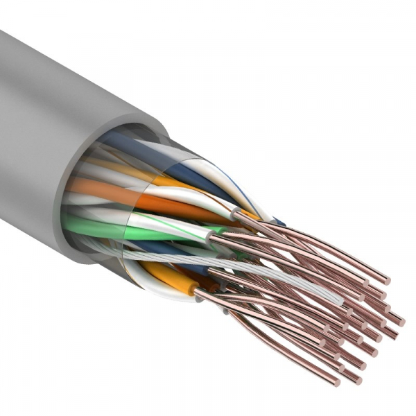 UTP кат.5  10пар 10PR 24AWG 305м медь  кабель 01-1011 01-1011 REXANT