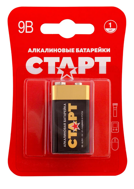 Элемент питания Старт 6LR61-BL1