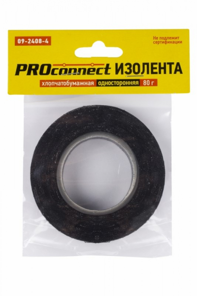 Изолента ХБ  80гр 7.9 м 80 г Proconnect 09-2408-4