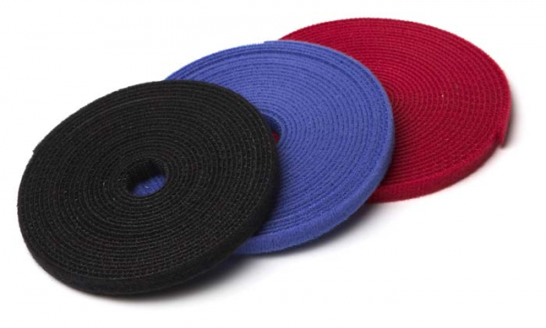 Hyperline WASR-5x16-RD Лента (липучка) в рулоне, ширина 16 мм, длина 5 м, красная