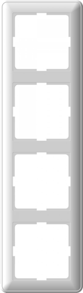 Schneider Electric  Wessen59  Черный Бархат  Рамка 4-местная скрытая установка KD-4-68