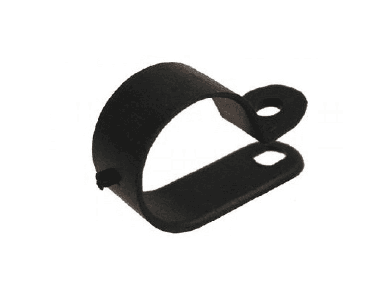 Серьга для кабеля D12 (чёрная) Р-Д (кратно 500)