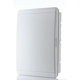 Бокс ЩРВ-П 54 IP40 непрозрачная белая дверца OptiBox P-BVN-2-54-IP40 КЭАЗ ЩРВП