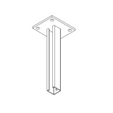 (ПОД ЗАКАЗ) Стойка потолочная сварная СТРАТ 4141-1500 (гальваника)