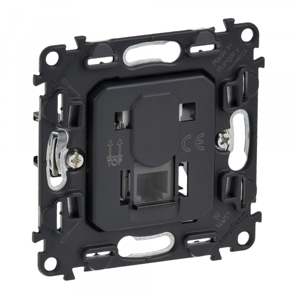 Legrand  Valena  IN'MATIC Розетка механизм телефонная 1-местная RJ11 скрытая установка IP20 /753068