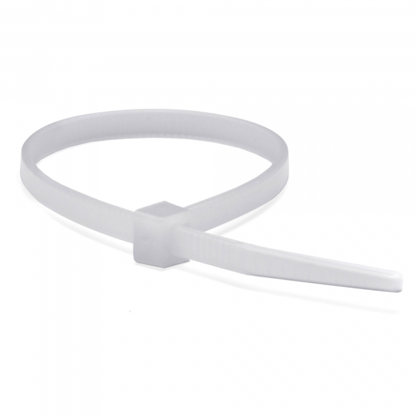 Хомут (стяжка) нейлон  4.8 х 200  белый  (100шт)  P6.6 стандартный  DKC  25215 (кратно 100)
