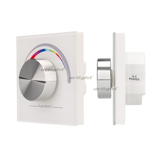 Arlight Панель Rotary SR-2836-RGB White (3V,RGB,1зона) (ARL, IP20 Пластик, 3 года)