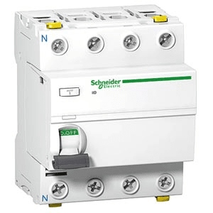 Устройство защитного отключения  4П  25А   30мА  Schneider Electric  Acti9  iID K  тип AC  A9R50425