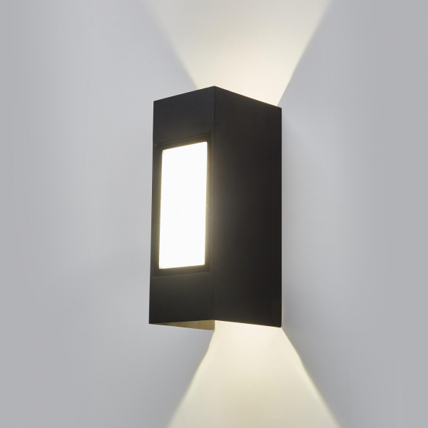 Elektrostandard 1638 TECHNO LED / Светильник садово-парковый со светодиодами черный