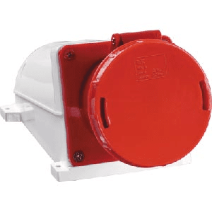 Розетка IEK 135 3Р+РЕ+N 63А 380В IP54 стационарная