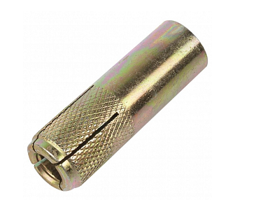 Анкер забивной стальной оцинкованный (цанга) М8х30 (100 шт/уп) Промрукав (кратно 100)