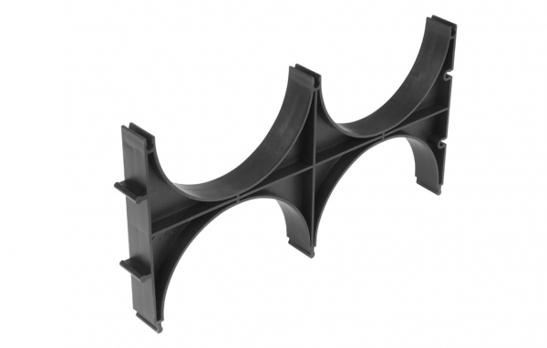 Держатель расстояния (кластер) для двустенных труб, д. 75, двойной двусторонний Промрукав