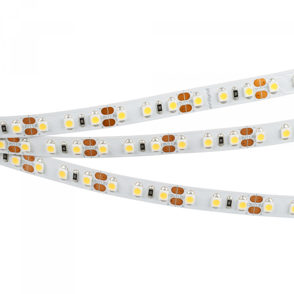 Arlight Лента IP20 12V 9,6Вт/м 2400К /RT-A120-8mm 12V Warm2400 (9.6 W/m, IP20, 2835, 5m) (кратно 5)
