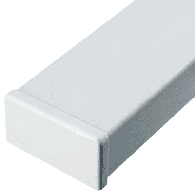 Заглушка  цвет белый 120х60 мм  для короба DKC AIR12065