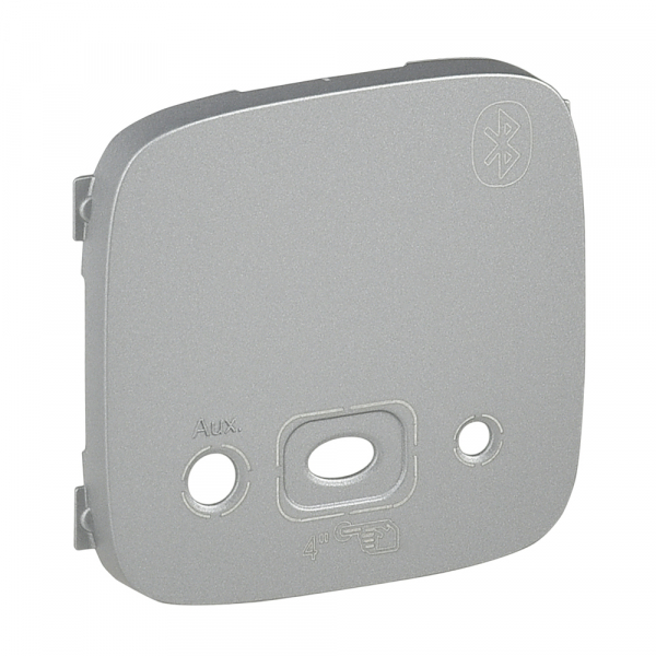 Legrand 755437 Valena ALLURE.Лицевая панель для модуля Bluetooth.Алюминий