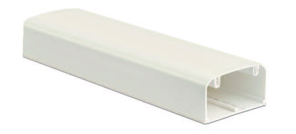 Кабель-канал  белый  90х50  с фронтальной крышкой  DKC 09501 (кратно 2)