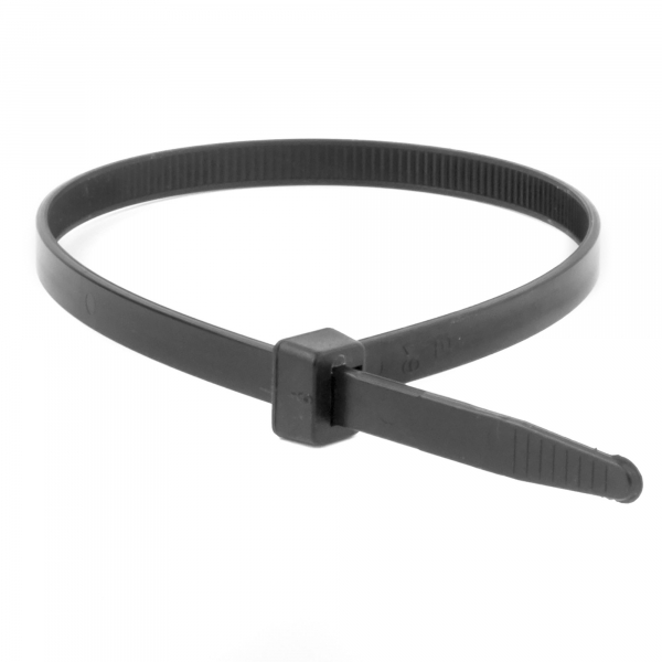 Хомут (стяжка) нейлон   7,6 x 550  черн.  (100  шт)  P6.6 стандартный  DKC  25331SR (кратно 100)