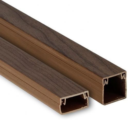 Канал кабельный под тёмное дерево (80х40) (24м.) EKF (кратно 2)