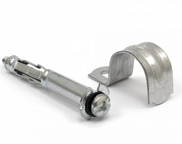 Комплекты для крепления ОКЛ с использованием дюбеля Молли М4х54 и скобы СМО 21-22 (100 шт) Промрукав