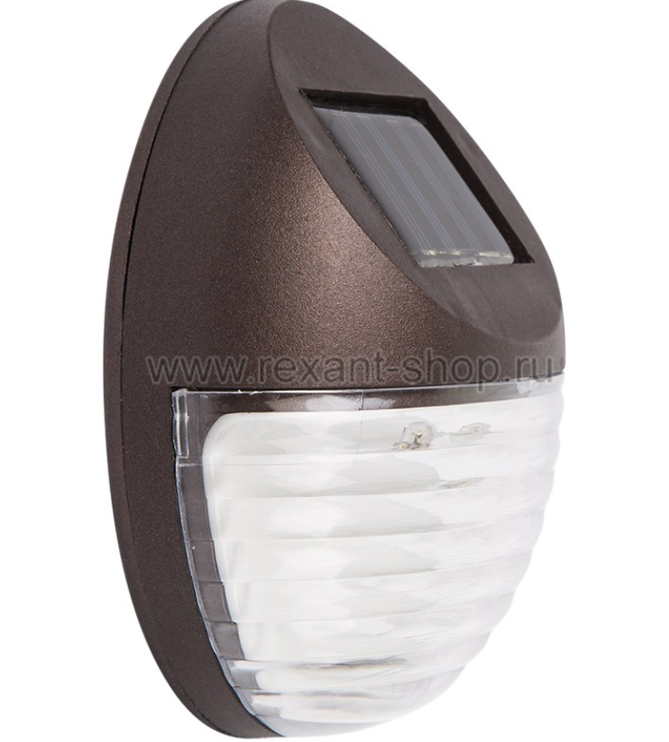 Светильник настенный REXANT Lamper SLC-60 на солнечной батарее 602-214