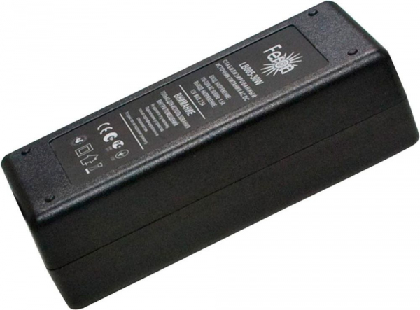 Трансформатор электронный для светодиодной ленты Feron LB005 60W 12V (шнур 1.2 м) 115*60*32мм