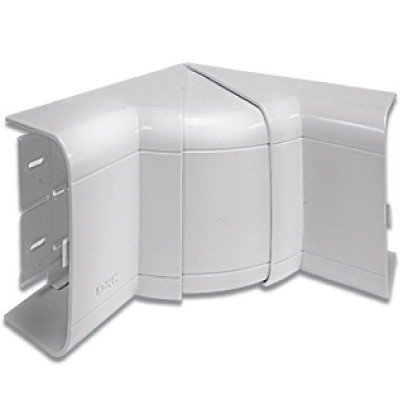 DKC  Белый  Угол внутренний изменяемый  90х25мм  (75-115град) 09251