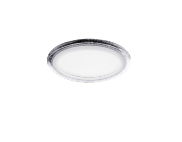 Светильник светодиодный встраиваемый Gauss Bubbles BL319 Кругл. 12+4W, LED 4000K, 1200лм,193х31мм,Ø160