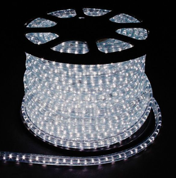 Feron 2W 100м 13мм 230V 36LED/м 1,44Вт/м (2м/отрез), 2 аксесс., белый 7000K/ LED-R2W