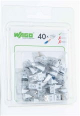 Wago 2273-202/996-040 Клемма 2-проводная  Блистер 40шт Компакт.