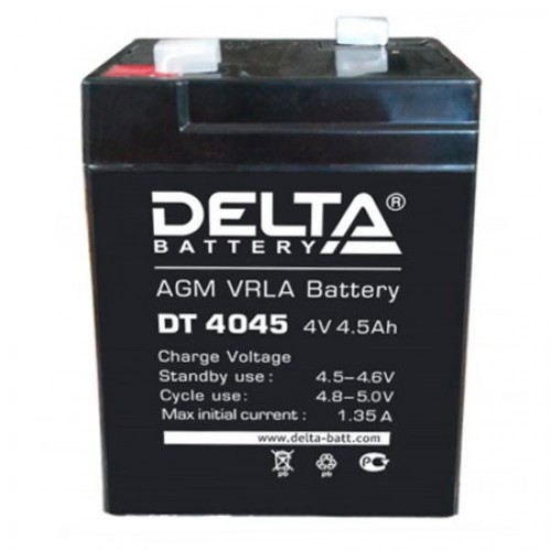 Аккумулятор DELTA DT4045 4V 4.5Ah (кратно 1)