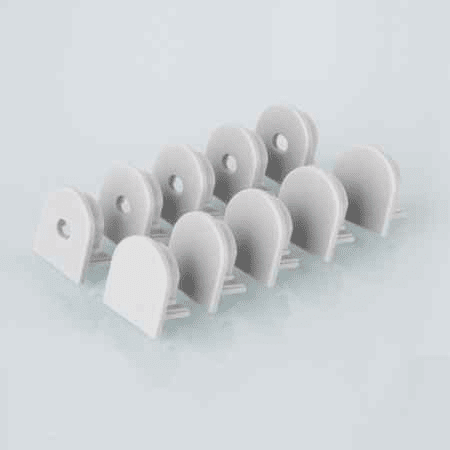 Elektrostandard Заглушка ZLL-2-ALP005  для потолочного алюм.профиля для LED ленты (20mm),oval (компл. 10 пар)