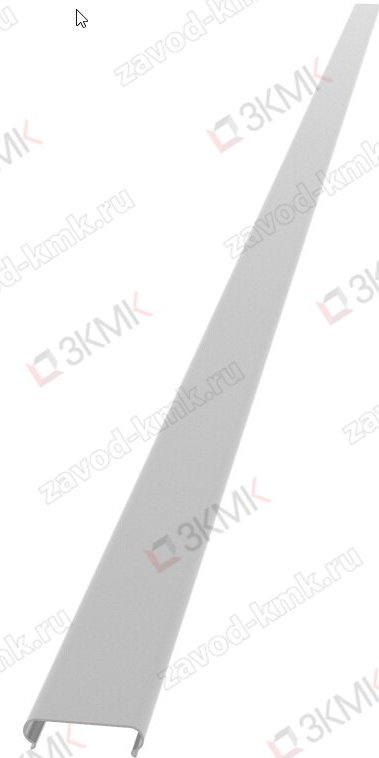 Крышка лотка KL 50 S=0.8 L3000 AISI304