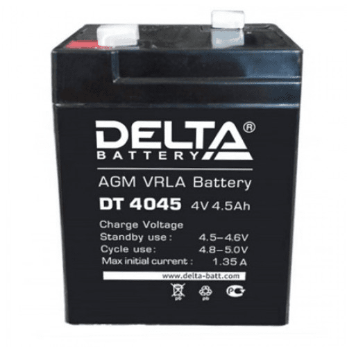 Аккумулятор DT4045 DELTA 4V 4,5Ah  для прожекторов
