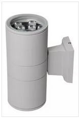 Светильник светодиодный Jazzway PWL-245110/24D 2x12w  6500K  GR 230V/50Hz фасадный