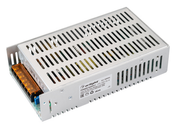 Блок питания Arlight 24V, 250W IP20 200х112х50 JTS-250-24-A (0-24V, 10.4A, 250W)