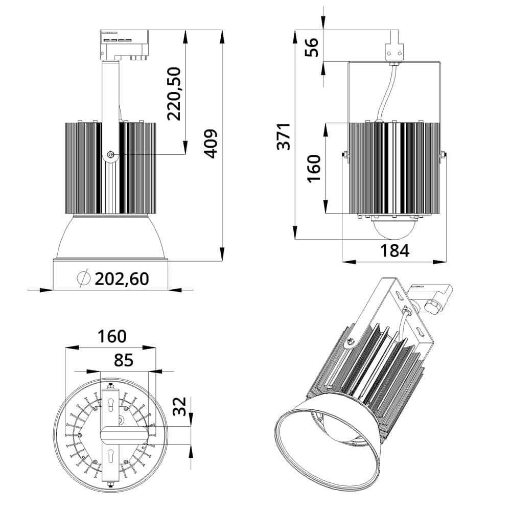 Трек v2.0 50 4500К 90°