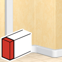 Заглушка 220x65 Legrand белая  DLP  010708