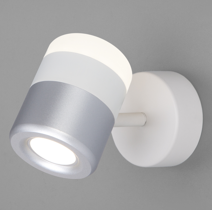 20165/1 LED / настенный светильник / белый/серебро