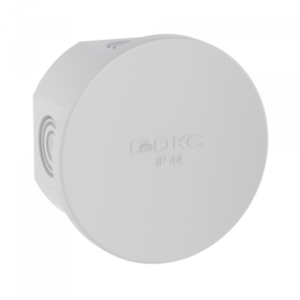 Коробка ответвитвительная с кабельными вводами, IP44, д.65х35мм (розница) DKC 53500R