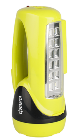 Фонарь ФАZА AccuF8-L1W/L12-gn аккум 4V0,9Ah, ЗУ 220V, зеленый
