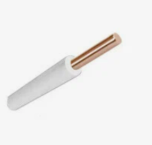 Провод ПВ-1 6 (ПУВ 6) медный белый TDM () (кратно 200)