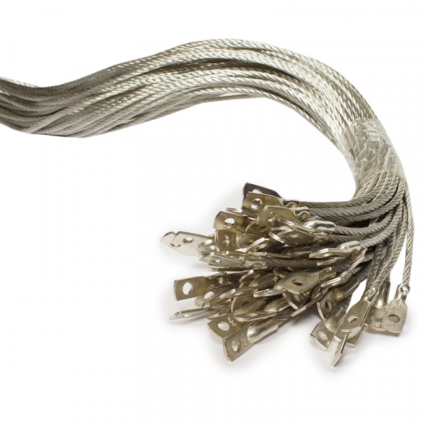 Проводник заземляющий П-1000 S=16мм (с двумя наконечниками) ЗЭТАРУС