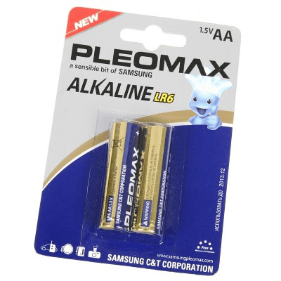 Элемент питания Pleomax LR6 BP2 (кратно 2)