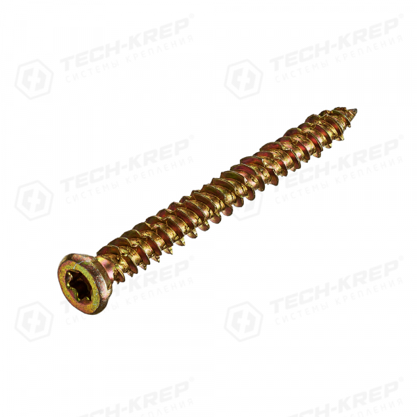 Шуруп по бетону 7,5x72 (100 шт) - коробка накл. Tech-Krep