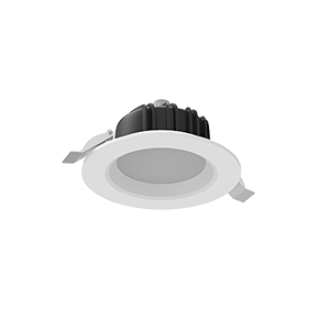 Cветильник светодиодный  ВАРТОН Downlight круглый встроенный 120x65 мм IP5411W 4000K  RAL9010 белый матовый