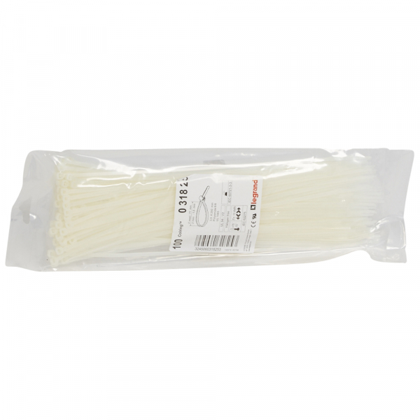 Хомут (стяжка) нейлон  3.5 х 280 бесцветн. Corling LGR 031825